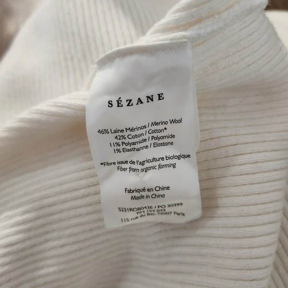 Sezane - Harper Dress in Ecru - Picture 6 of 6